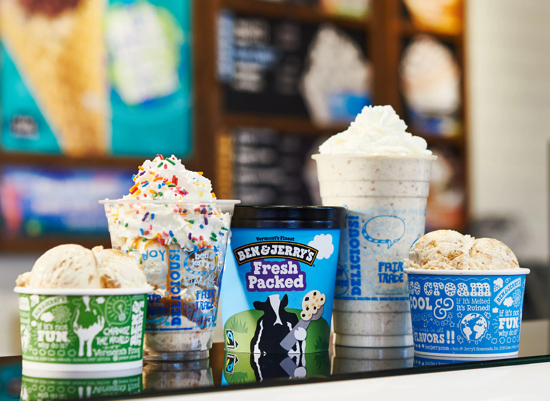 BEN & JERRY ICE CREAM
